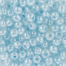 Товары для творчества, хобби Zlatka Бисер круглый 08/0, 10х10 г, №0143, светло-голубой