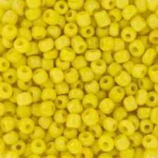 Товары для творчества, хобби Zlatka Бисер круглый стекло желтый 11/0