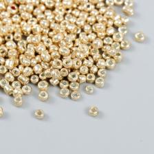 Товары для творчества, хобби Zlatka Бисер круглый стекло золотой 08/0