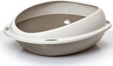 Туалет для кошек Georplast Туалет для кошек с бортиком Shuttle, 45х36х15,5 см, бежевый