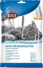 Туалет для кошек Trixie Пакеты для уборки кошачьих туалетов XL: 56x71 см, 10 шт