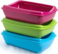 Туалет для кошек ZooExpress Туалет для кошек с сеткой КITI 36x26,5x7,5