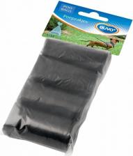 Туалет для собак Duvo+ Пакеты для уборки за собакой черные размер 33х20 см 80 штук