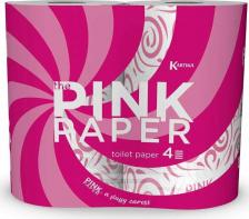 Туалетная бумага World Cart Туалетная бумага серии Pink Paper предлагает высокое качество и комфорт благодаря своим четырем слоям из целлюлозы. Это обеспечивает мягкость и
