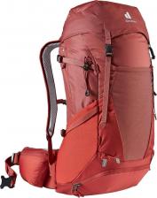 Туристический рюкзак Deuter Велорюкзак Futura Pro SL, женский, 34 л, Redwood/Lava, 2021, 3401021_5574