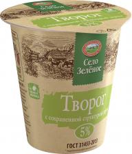 Творог Село Зеленое Творог 5% 220 г