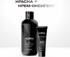Уход за бородой Estel Набор для окрашивания бороды Alpha 50 светлый шатен 40 и 200 мл
