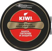 Крем Kiwi Shoe Polish крем в банке черный, 50 мл