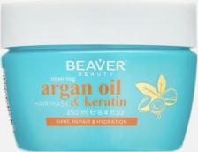 Маска Beaver Маска для волос Маска разглаживающая с маслом Арганы и кератином