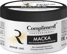 Маска Compliment Маска для волос Восстановление и питание для поврежденных волос 300 мл