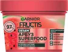 Маска Garnier Fructis Маска для волос 3в1 "Фруктис, Superfood Арбуз", объем, для тонких волос, 390 мл