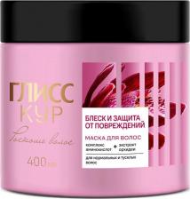 Маска Gliss Kur Маска для волос Блеск и Защита, 400 мл