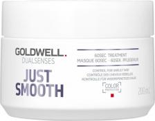 Маска Goldwell Маска для волос Dualsenses Just Smooth 60 Sec уход за 60 секунд для непослушных волос 200 мл