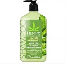 Шампунь Hempz Шампунь Hair Care Tea Tree&Chamomile Herbal Shampoo Чайное дерево и Ромашка 500 мл