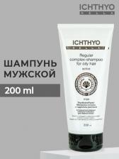 Шампунь Ichthyonella Шампунь для волос Активный регулярный шампунь-комплекс для жирных волос мужской