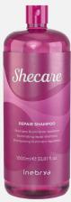 Уход за волосами Inebrya Шампунь для волос Шампунь для восстановления и блеска волос Shecare Repair 1000