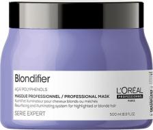 Маска L'Oreal Маска для сияния осветленных и мелированных волос / Blondifier 500 мл