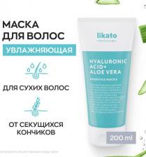 Маска Likato Маска-смузи для увлажнения и защиты натуральных волос Aquatika, 250 мл
