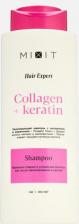Шампунь Mixit Ламинирующий шампунь для волос Collagen & Keratin 400 мл