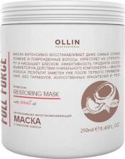Маска Ollin Интенсивная восстанавливающая маска с маслом кокоса Full Force Intensive Restoring Mask 250 мл