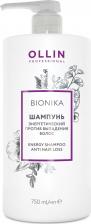 Шампунь Ollin Professional Шампунь энергетический против выпадения волос Energy Shampoo Anti Hair Loss, 750 мл