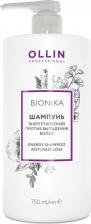 Шампунь Ollin Professional Шампунь энергетический против выпадения волос Energy Shampoo Anti Hair Loss, 750 мл