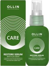 Сыворотка Ollin Сыворотка Restore Serum with Flax Seeds, 50 мл