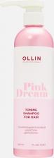 Шампунь Ollin Тонирующий розовый шампунь для волос PINK DREAM, 500 мл