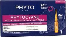 Сыворотка Phyto фитоциан сыворотка против выпадения волос для женщин в ампулах, 12х5 мл