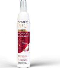 Спрей Прелесть Уплотняющая жидкость д/волос "Формула молодости" для истонченных, ослаб. волос, 200 мл