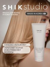 Маска SHIK Маска для волос и кожи головы SCALP AND HAIR MOISTURIZING MASK FOR GLOSS увлажняющая и придающая блеск