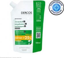 Шампунь Vichy Dercos DS Шампунь-уход против перхоти для сухих волос Eco-Refill сменный блок, 500 мл 1 шт