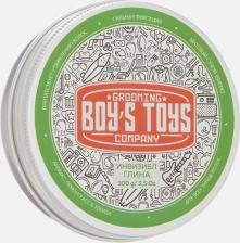 Глина Boy's Toys Глина для укладки волос средней фиксации с низким уровнем блеска Invisible Forming Matte Clay, 100 мл