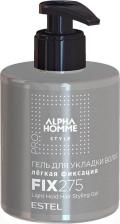 Гель Estel Гель легкой фиксации для укладки волос / ALPHA HOMME 50 мл