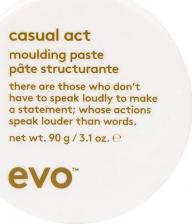 Паста Evo Паста для укладки Casual Act Moulding Whip легкой и сильной фиксации для всех типов волос