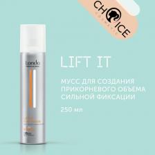 Пенка Londa Мусс для укладки волос Lift It Мусс для создания прикорневого объема сильной фиксации 200.0