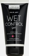 Гель Lorvenn Гель Hair Art Wet Control Gel, для создания эффекта мокрых волос, сильная фиксация, 150 мл