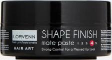 Паста Lorvenn Моделирующая паста для укладки волос Hair Art Shape Finish Mat Paste, сильная фиксация, 80 мл