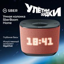 Умная колонка Sber SberBoom Home, Терракотовый