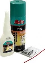 Универсальный клей Akfix Суперклей 705 65 г 200 мл