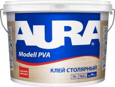 Универсальный клей Aura Клей ПВА столярный Modell PVA водостойкий D2 10 кг