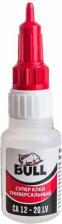 Универсальный клей Bull Универсальный супер клей CA12-20LV