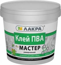 Универсальный клей Лакра Клей ПВА универсальный Мастер (новый дизайн) 0,9кг Л-С