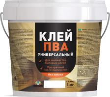 Универсальный клей Латек Клей ПВА для внутренних работ поливинилацетат 1 кг