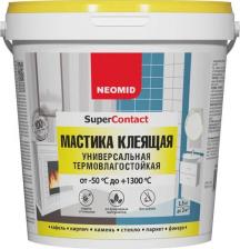 Универсальный клей Neomid Мастика клеящая термостойкая универсальная (1.5 кг.)