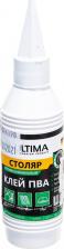 Универсальный клей Ultima столяр, клей ПВА, флакон 0,08 кг ULTSTL008