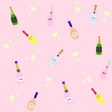 Упаковочные материалы Be Smart Бумага для подарков 70х100 см, Коллекция "Party", игристое