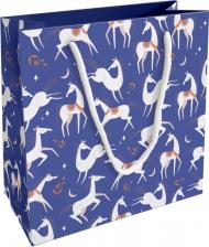 Упаковочные материалы Be Smart Пакет подарочный Spirit, синий, 20х20 см