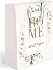 Упаковочные материалы Symphony Пакет подарочный Милый дом 32x26x12 см цвет белый