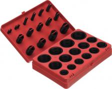 Уплотнитель резьбовых соединений Сибртех Прокладки и уплотнения Набор резиновых уплотнительных прокладок 47597 D 7 - 53 мм 404 предмета